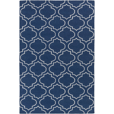 Tapis ivoire / bleu Aylesworth