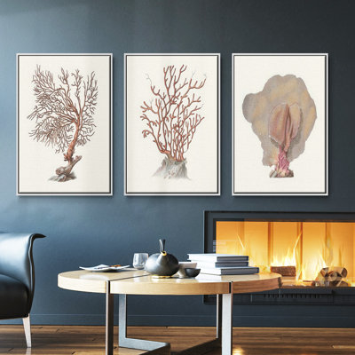 Sandstone Peel I - ensemble de 3 reproductions sur toile
