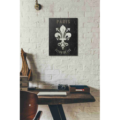 «Refurbished Fleur-de-lis» par Wild Apple Portfolio, art mural sur toile