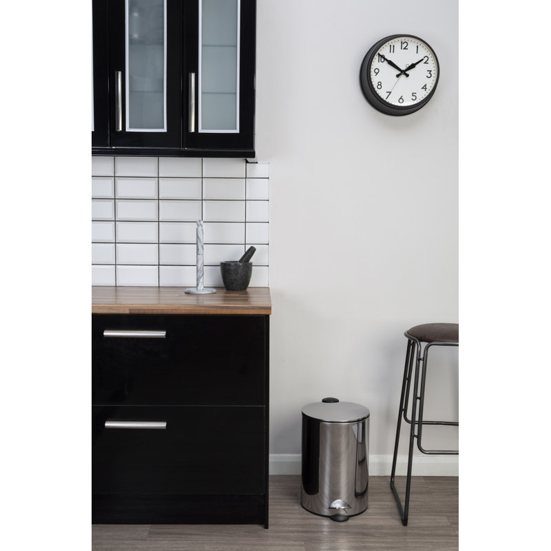 Steel Step On Kitchen Trash Can - 20L