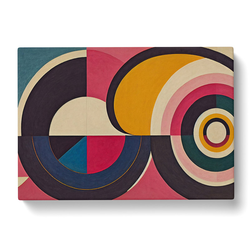 Incredible Modern Abstract Art - Wrapped Canvas Print, 50cm H x 76cm W x 3cm D