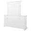 Commode 6 tiroirs avec miroir Rhonda