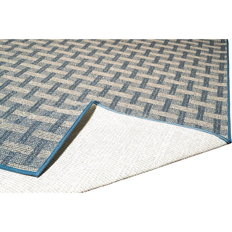 Ensemble de tapis intérieur / extérieur en polyester touffeté à la machine Coghlan, Demi-cercle 1 pi 6 po x 3 pi