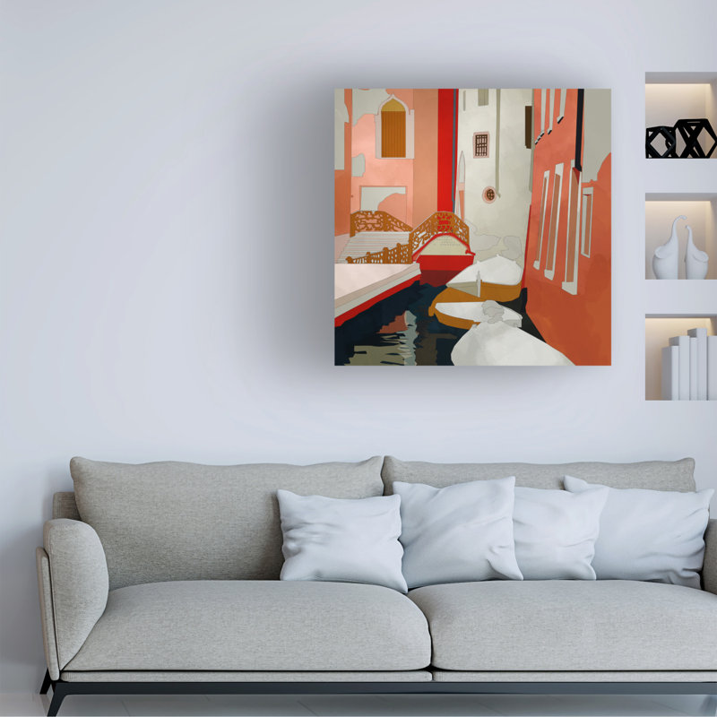 Art sur toile «ologa », H 14 po x l 14 po
