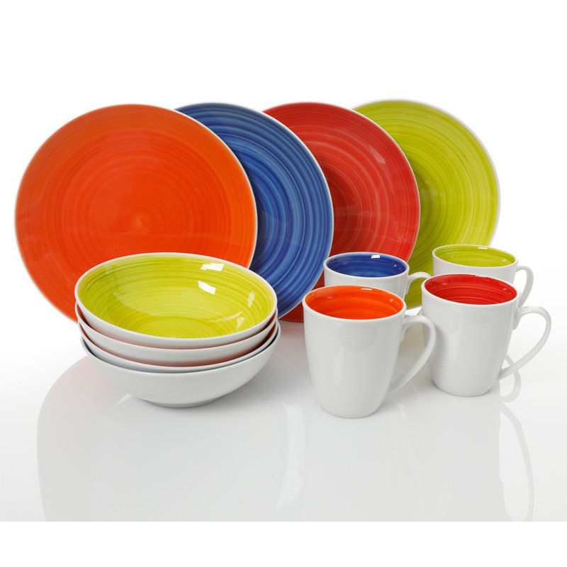 Belmore Piece Stoneware Dinnerware Set - Service for 4