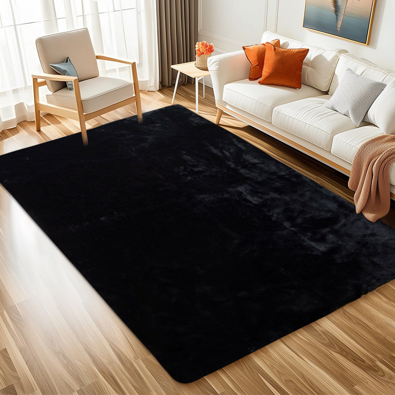 Phalan Washable Indoor Rug, Rectangle 4' x 6'