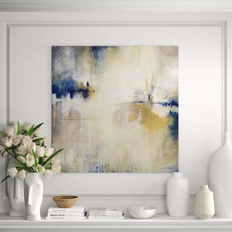 Hope Eternal Painting by Lillie Barlow, Knife Gel, 47" H x 47" W x 1.5" D