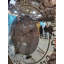 Rhinestone Round Wood Wall Clock-456632300