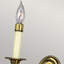 Baddesley Steel Candle Wall Light