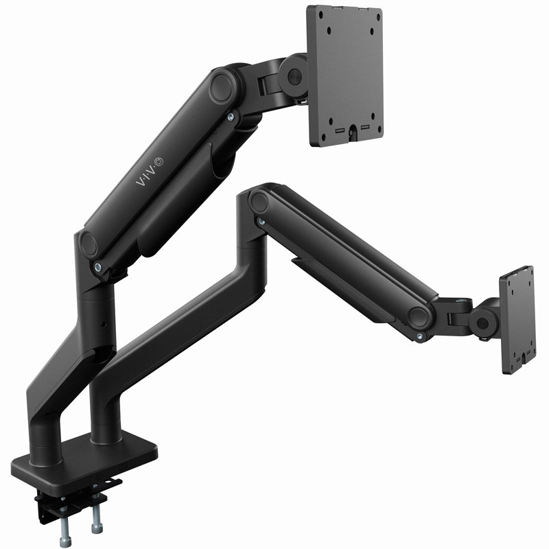 Support de moniteur à ressorts tendus double VIVO, écran d'ordinateur jusqu'à 45 po (Stand-V200V)