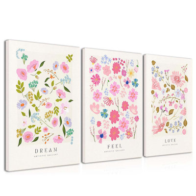 3 Piece Wrapped Canvas Print