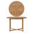 Cotswald 4 - Person Acacia Wood Patio Dining Set With Round Table-157441706-157441709