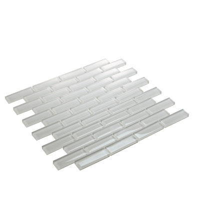 1" x 3" Glass Brick Joint Mosaic Wall & Floor Tile