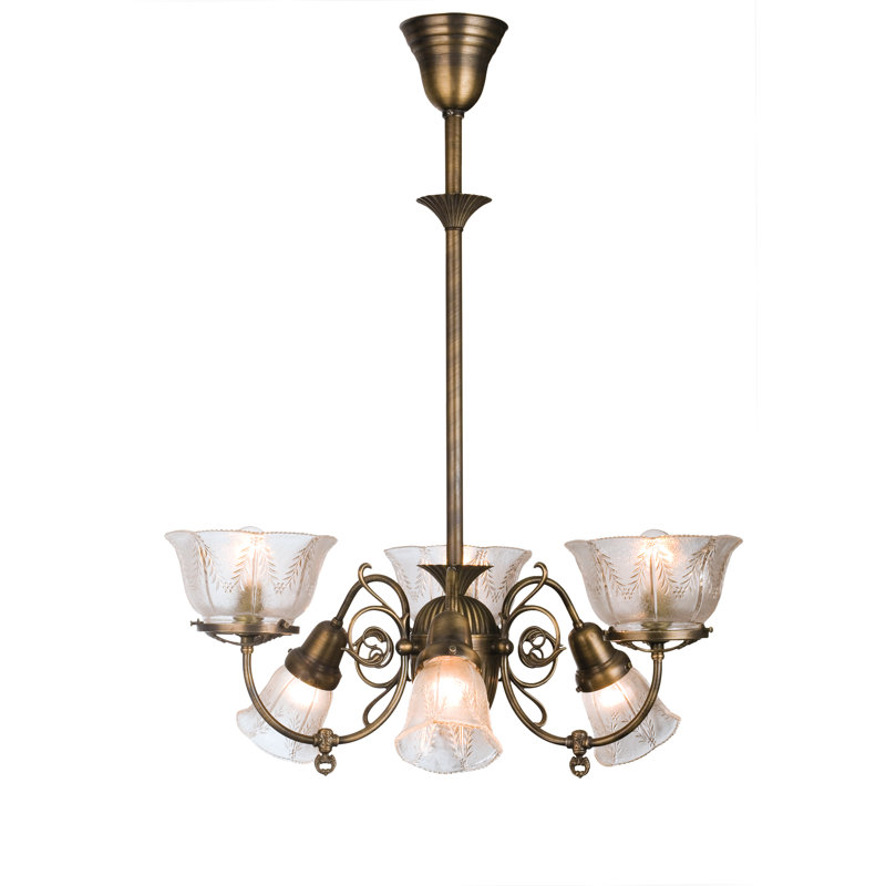 Lustre classique / traditionnel à 6 lumières Analleli
