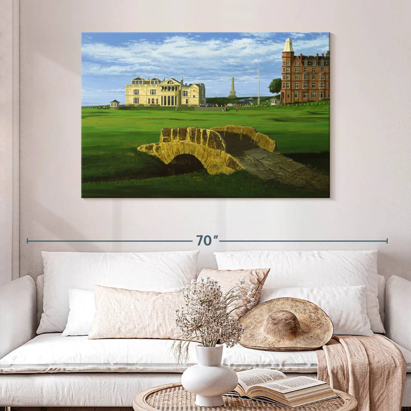 Kavia Golf Course V, 32" H x 48" W