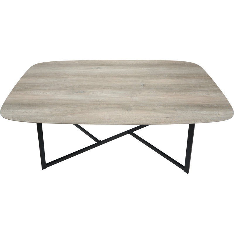 Metal Base Dining Table