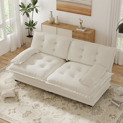 77 "canapé-lit en chenille moderne et confortable pour le salon