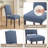 Upholstered Parsons Dining Chairs, Linen Side Chair-165713899
