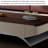 Luxury-Style Rectangular Solid Wood Coffee Table-737568087