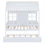 Lit de maison avec lit gigogne-2116188065-2116188064