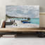 The Beach At Sainte-Adresse (1) by Claude Monet - Wrapped Canvas Painting-19060085
