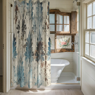 Rideaux de douche Traditional Tiles - Premium