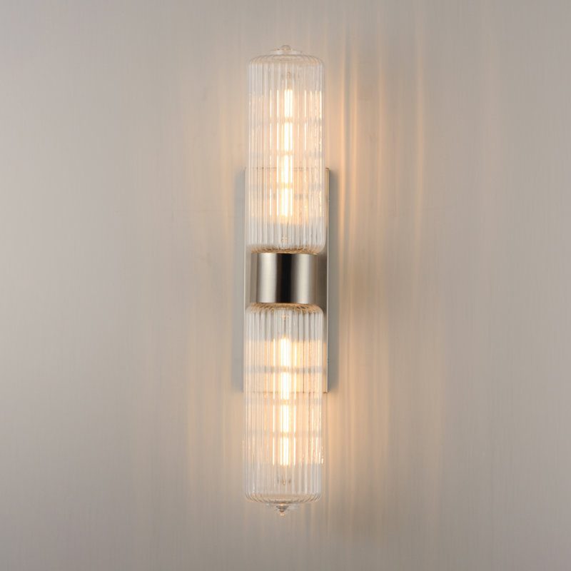 Kasbah-Wall Sconce, Satin Nickel