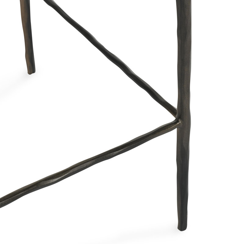 Bose Leather Counter Stool, Onyx Black