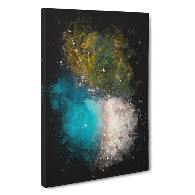 Forest Beach - Wrapped Canvas Print, 91cm H x 60cm W x 3cm D