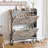 Freestanding Shoe Storage Cabinet With Flip Drawers, Narrow Shoe Organizer With Metal Legs, Farmhouse Style Slim Shoe Rack For Entryway, Foyer, Hallway-806137489