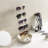 Sunglasses Display Stand With Whitewashed Wood Ring Tray