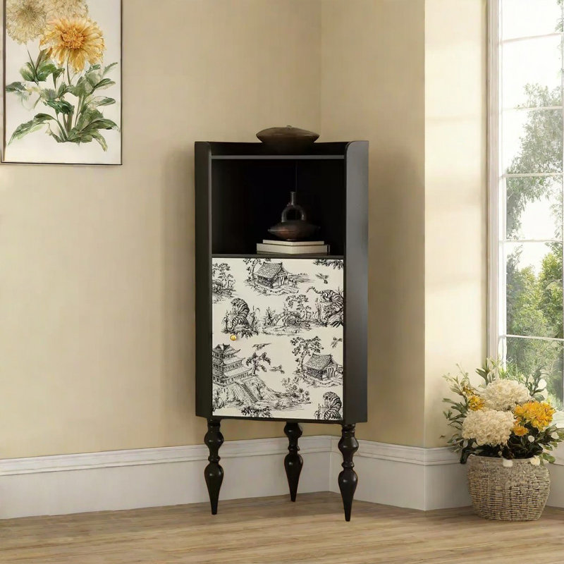 French Retro Style Accent Cabinet