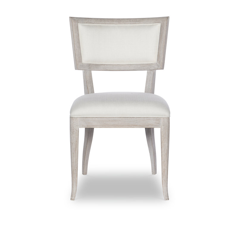 Liam Side Chair, White Rustic