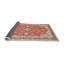 Tapis décoratif rouge à motif oriental Ruairi-1157266002