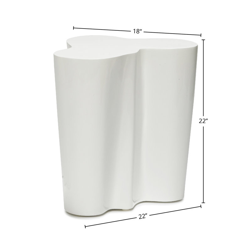 Orgo Occasional Table, White