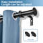 Tringle à rideaux simple réglable 1 po Adelaida-1277911345-1277911342