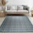 Anbritt Gray Flatweave Wool Area Rug-1833927645