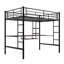 Lit mezzanine avec bureau et tablette