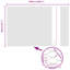 Vidaxl Fence With Posts PVC-Coated Steel-116797854-116797849