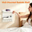 Adhesive Wall Bedside Shelf with Hooks