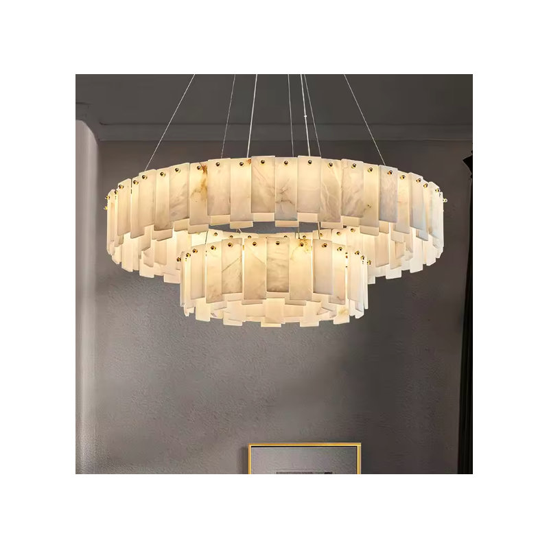 Chandelier, 11" H x 39.4" W x 39.4" D