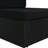  Corner Sofa Black PE Rattan Standard Modular Corner Sofa
