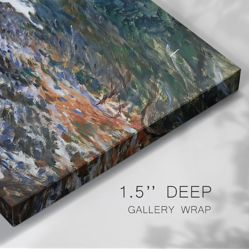 Cap Martin, 1884, galerie 02, toile tendue, H 12 po x l 18 po