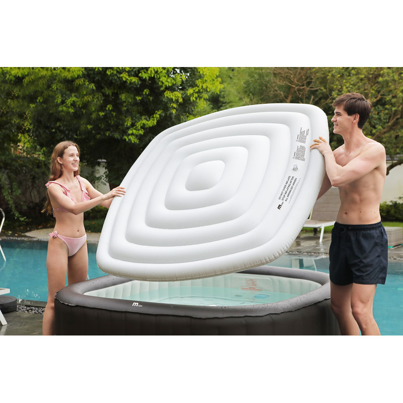 Vessie carrée pour spa, Grand carré L 63 po x l 63 po x H 11,4 po
