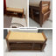 Range-chaussures en bambou avec tiroirs et tablettes