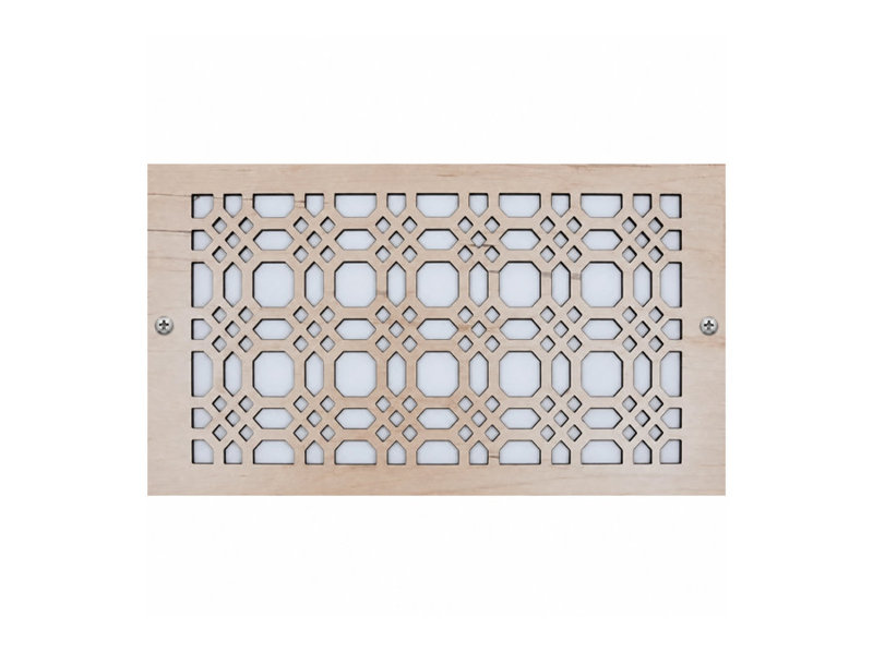 Registres pour murs et plafonds Stellar Air 4 x 8 (ouverture de conduit) 6 x 10 - pierre précieuse, 8" L x 4" W x 0.25" H
