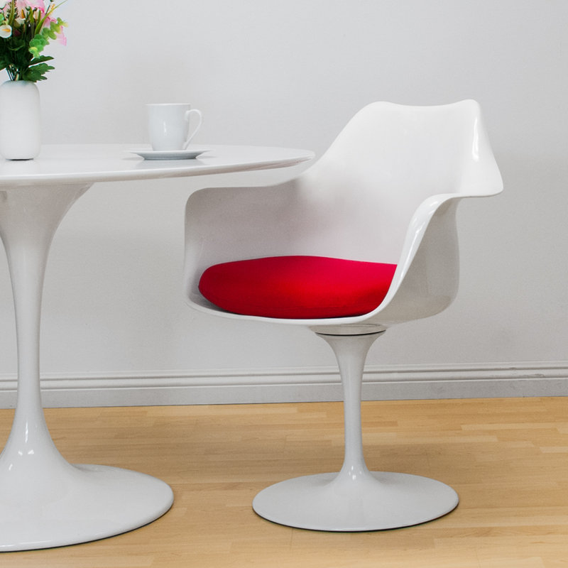 Peony Arm Chair, Red, 1