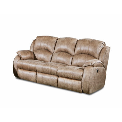 Cagney Upholstered 89'' Power Reclining Sofa