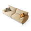 Coussin modulaire 100% polyester kaki clair-109327030-109327033