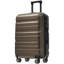 Ensemble 6 pièces de valises rigides en ABS - Valises légères et durables avec deux roues pivotantes, tailles de bagage à main et pour bagages